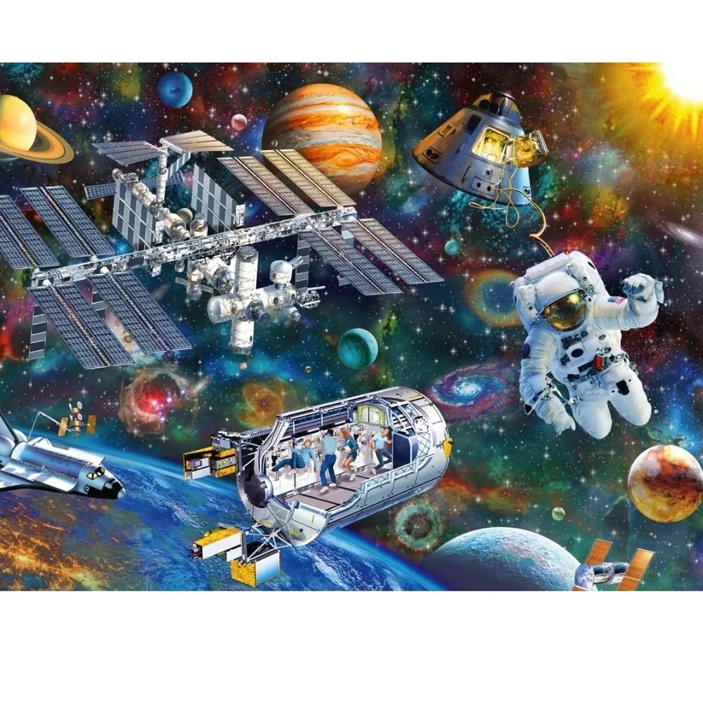 Ravensburger Kids Cosmic Space Exploration 200 XXL Jigsaw Puzzle Toy Game